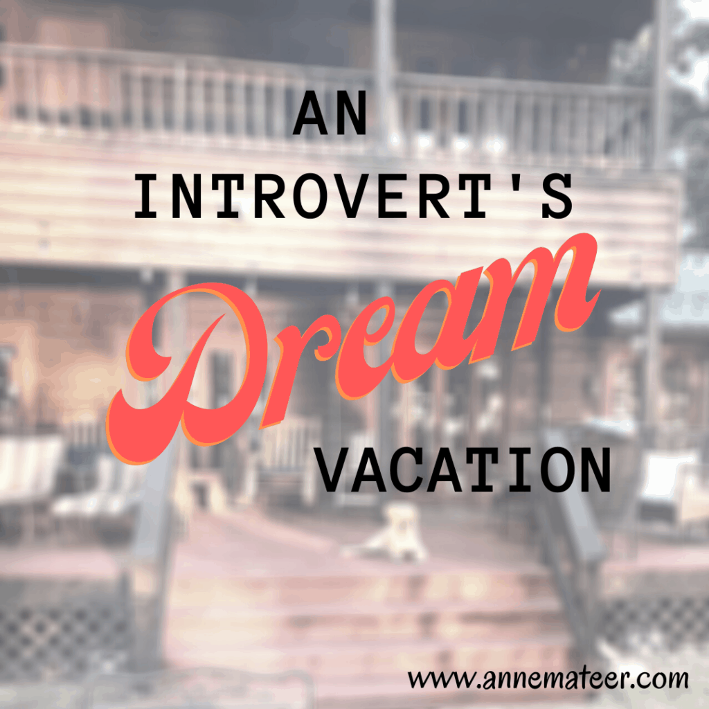 An Introvert's Dream Vacation D'Ann Mateer